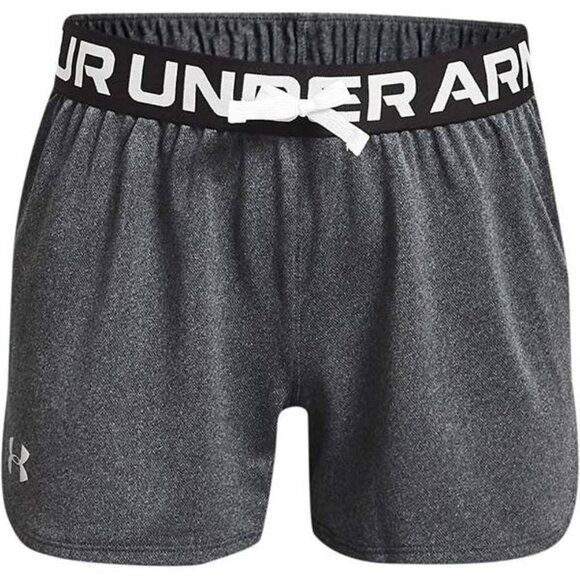 Girls' Under Armour Play up‎ Shorts XSmall Grey Heather - Picture 1 of 1